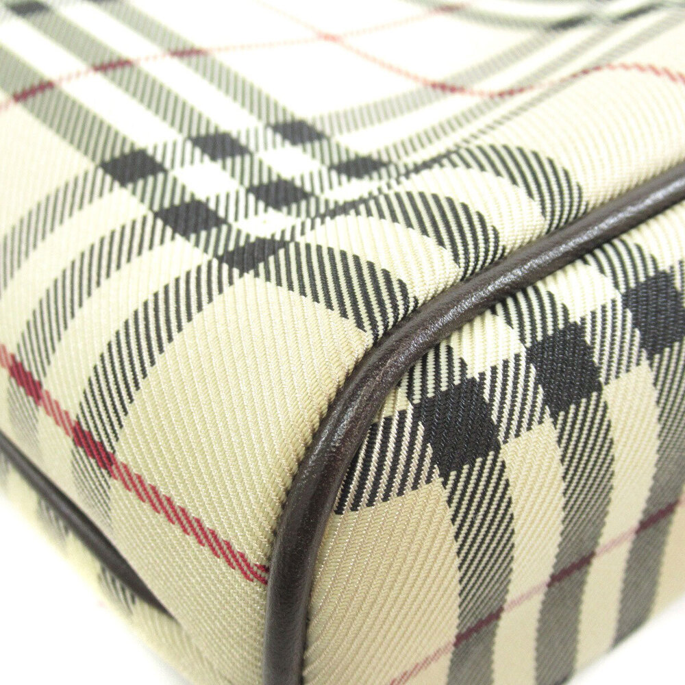 Burberry Nova Check Tote Bag Canvas - Picture 8 of 11